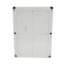 40203205 — CAJA CON KNOCKOUTS PRE-PERFORADOS PLASTICA ABS DE CONEXIONES 218X298X146.5MM. GRIS IP67