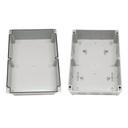 40203205 — CAJA CON KNOCKOUTS PRE-PERFORADOS PLASTICA ABS DE CONEXIONES 218X298X146.5MM. GRIS IP67