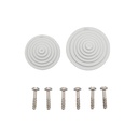 40203205 — CAJA CON KNOCKOUTS PRE-PERFORADOS PLASTICA ABS DE CONEXIONES 218X298X146.5MM. GRIS IP67