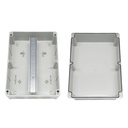 40203605 — CAJA CON KNOCKOUTS PRE-PERFORADOS PLASTICA ABS DE CONEXIONES 218X298X146.5MM. GRIS CUBIERTA ELEVADA IP67