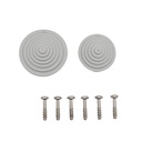 40203605 — CAJA CON KNOCKOUTS PRE-PERFORADOS PLASTICA ABS DE CONEXIONES 218X298X146.5MM. GRIS CUBIERTA ELEVADA IP67