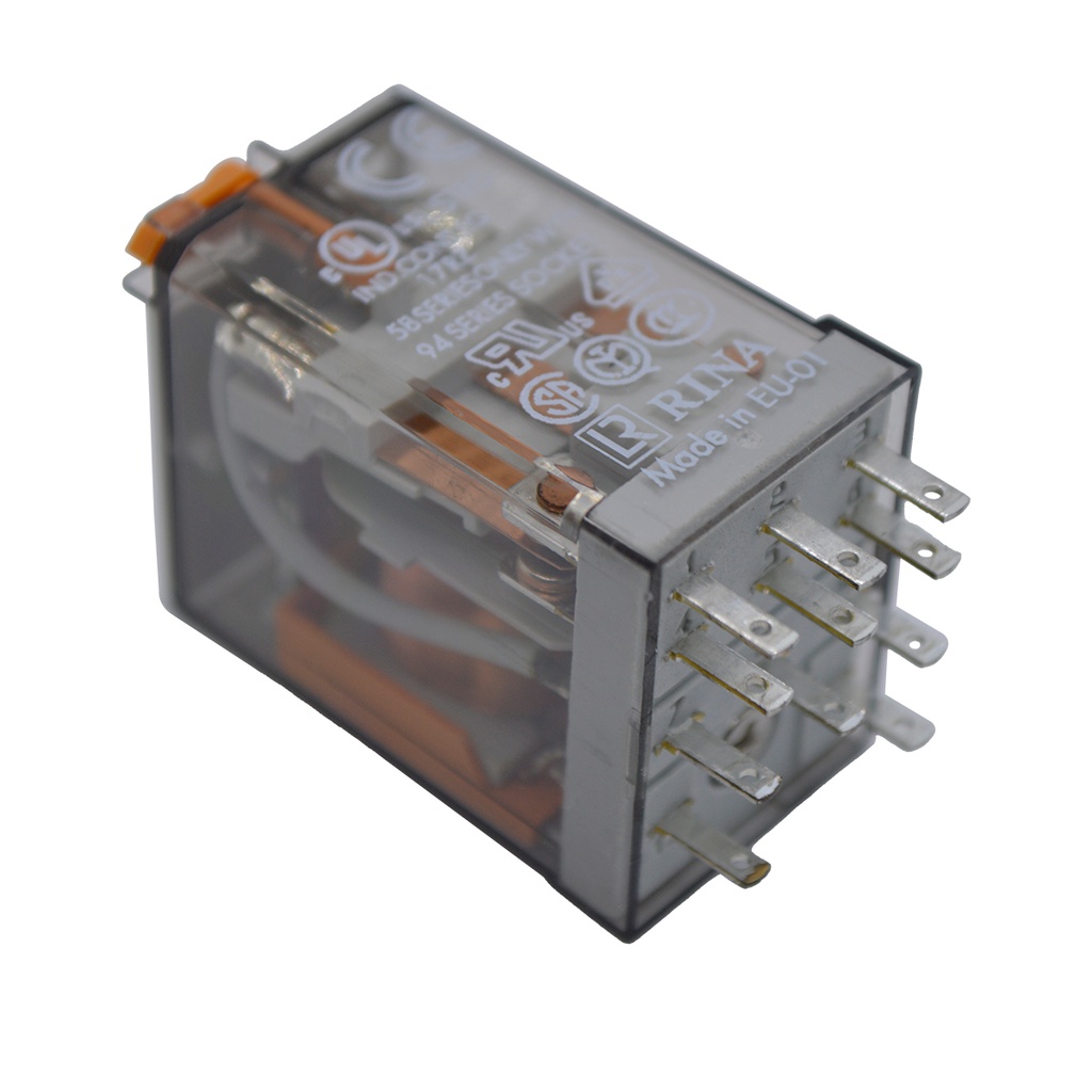 553382300010 - RELE 230VCA 3P2T 10AMP.