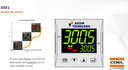 KM1-LCRR-D — CONTROL DE TEMPERATURA,2 SALIDAS A RELE, Y CONFIGURACION A TENSION 24V/VDC