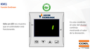 KM1-LCRR-D — CONTROL DE TEMPERATURA,2 SALIDAS A RELE, Y CONFIGURACION A TENSION 24V/VDC