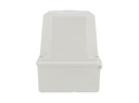 008.CA.G — GABINETE PLASTICO GRIS 150X110X135MM CUBELEVADA