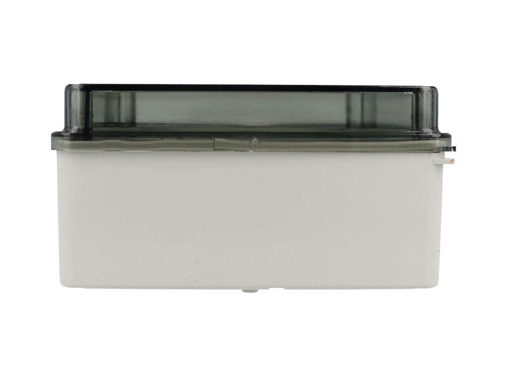 009.PK — GABINETE PLASTICO CUBIERTA TRANSPARENTE 190X145X70MM