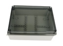 009.PK — GABINETE PLASTICO CUBIERTA TRANSPARENTE 190X145X70MM