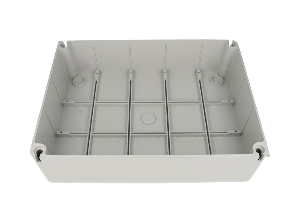 012.A.PL — GABINETE PLASTICO GRIS 300X220X120MM