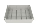 012.A.PL — GABINETE PLASTICO GRIS 300X220X120MM