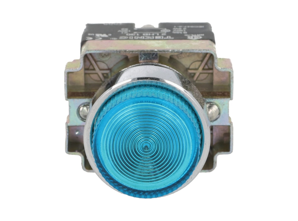 2ALP6LB-400 — PULSADOR ILUMINADO SALIENTE NO INCLUYE LED 6, 1224, 48, 110, 230VCA/CD #MCB96*** (***= VOLTA