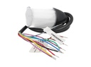 IF5M220ZM05 — TORRETA 55mm 220VCA LED MULTICOLOR (5 COLORES) MONTAJE DIRECTO EN TABLERO, CON BUZZER 90dB, PARA MONTAJE EN BASE: IKD51 (NO INCLUÍDA) 