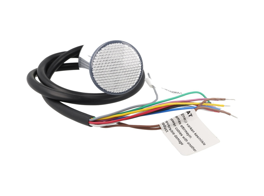 IF5M220ZM05 — TORRETA 55mm 220VCA LED MULTICOLOR (5 COLORES) MONTAJE DIRECTO EN TABLERO, CON BUZZER 90dB, PARA MONTAJE EN BASE: IKD51 (NO INCLUÍDA) 
