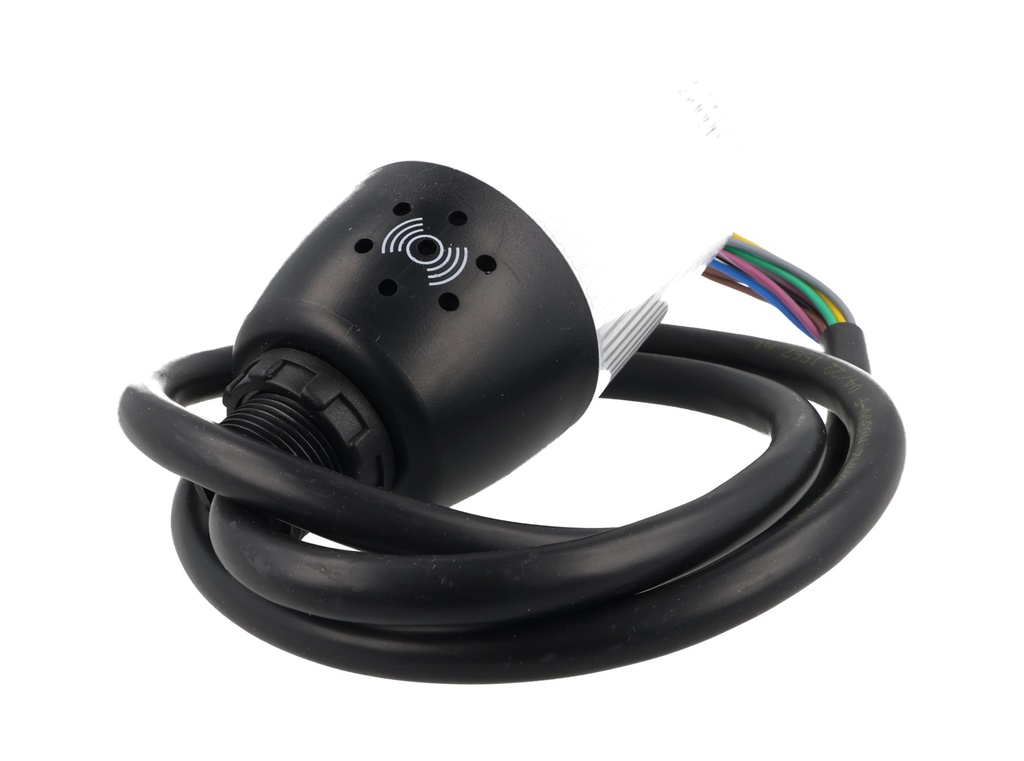 IF5M220ZM05 — TORRETA 55mm 220VCA LED MULTICOLOR (5 COLORES) MONTAJE DIRECTO EN TABLERO, CON BUZZER 90dB, PARA MONTAJE EN BASE: IKD51 (NO INCLUÍDA) 