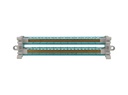 KA-2095 - BLOQUE D/DISTRIB 2 LIN/22 DERIV 160A/400VCA, P/RIEL
