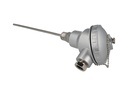 TPCM-K-8 — TERMOPAR COMPACTADO TIPO K, 1/4 DIAM X 2, 0CM (8 ) DE U, 1/2 NPT, A PROCESO CABEZA DE ALUMINIO Y BLOCK DE CERAMICO DE CONEXIONES