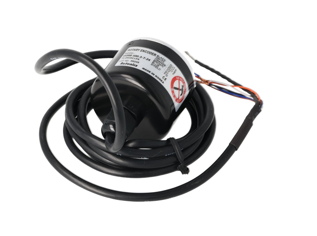 E50S8-500-3-T-24 — ENCODER INCREMENTAL TIPO OPTICO 12-24VCD TOTEM POLE AXIAL