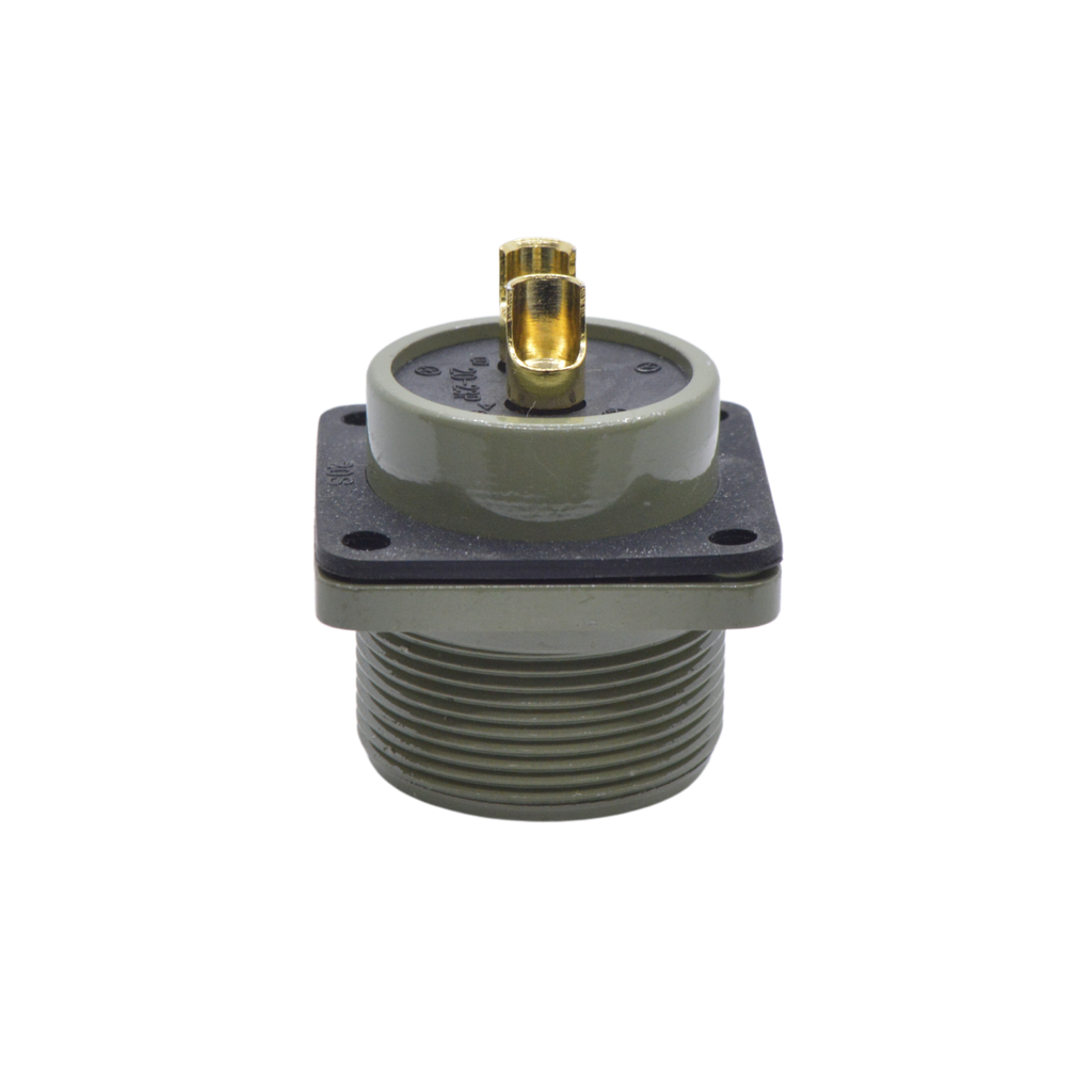 TP-MSK-2PM — CONECTOR TIPO MILITAR SOCKET (PANEL) 2PIN, MACHO