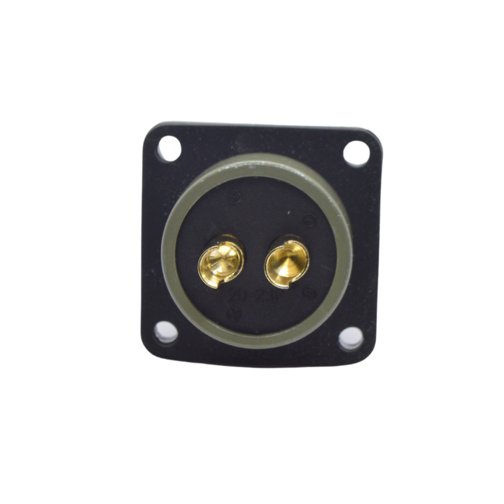 TP-MSK-2PM — CONECTOR TIPO MILITAR SOCKET (PANEL) 2PIN, MACHO