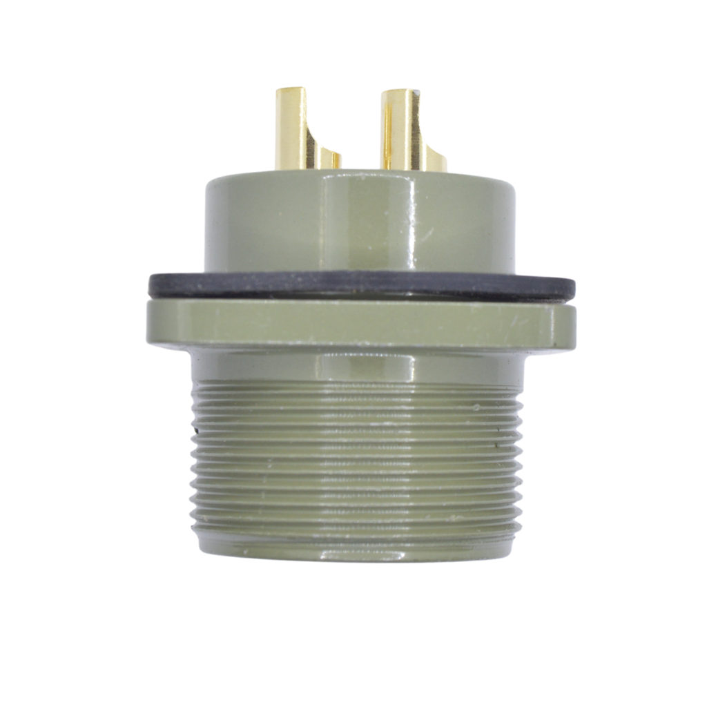 TP-MSK-2PM — CONECTOR TIPO MILITAR SOCKET (PANEL) 2PIN, MACHO