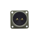 TP-MSK-2PM — CONECTOR TIPO MILITAR SOCKET (PANEL) 2PIN, MACHO