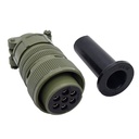TP-MPG-7SF — CONECTOR de Extensión Tipo Militar 7 Pines HEMBRA