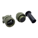 TP-MPG-7SF — CONECTOR de Extensión Tipo Militar 7 Pines HEMBRA