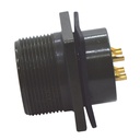 TP-MSK-4PM — CONECTOR MILITAR SOCKET (PANEL) 4P MACHO