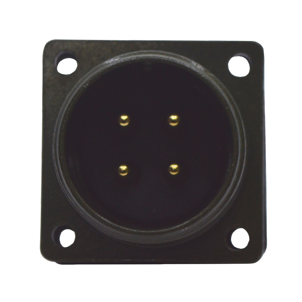 TP-MSK-4PM — CONECTOR MILITAR SOCKET (PANEL) 4P MACHO