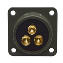TP-MSK-3PM — CONECTOR MILITAR SOCKET (PANEL ) 3P MACHO