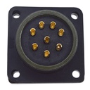 TP-MSK-8PM — CONECTOR MILITAR SOCKET (PANEL) 8P MACHO