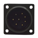 TP-MSK-8PM — CONECTOR MILITAR SOCKET (PANEL) 8P MACHO