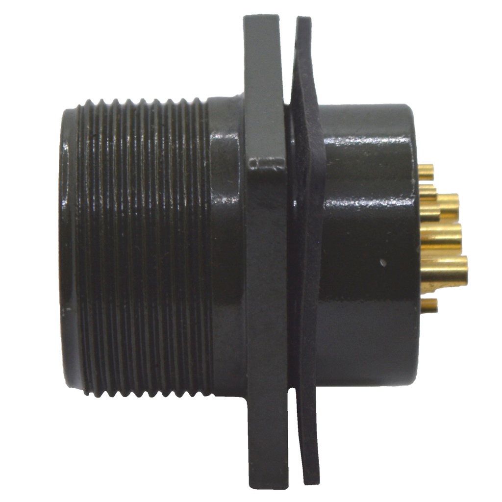 TP-MSK-9PM-3 — CONECTOR MILITAR SOCKET (PANEL) 9P MACHO