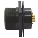 TP-MSK-9PM-3 — CONECTOR MILITAR SOCKET (PANEL) 9P MACHO