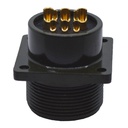 TP-MSK-9PM-3 — CONECTOR MILITAR SOCKET (PANEL) 9P MACHO