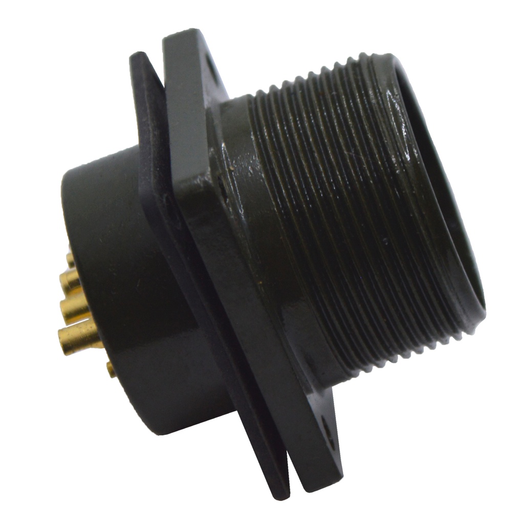 TP-MSK-9PM-3 — CONECTOR MILITAR SOCKET (PANEL) 9P MACHO