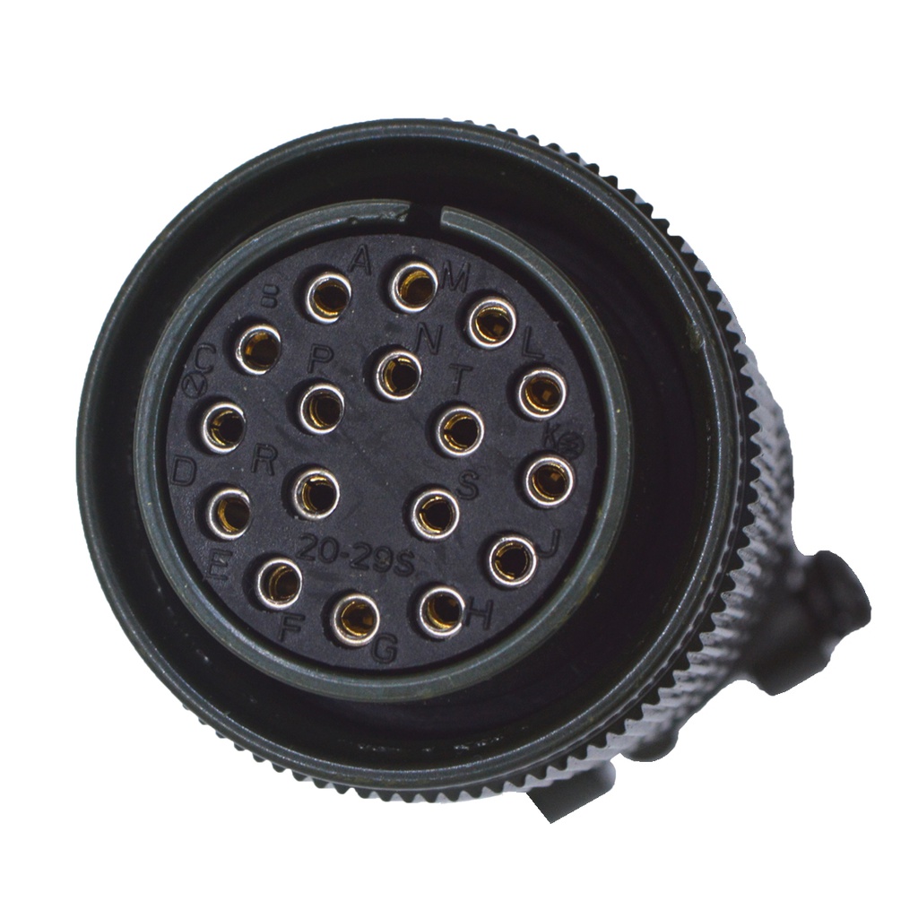 TP-MPG-17SF — CONECTOR MILITAR PLUG (RECTO) 17P HEMBRA