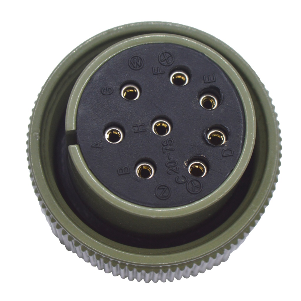 TP-MPG-8SF — CONECTOR MILITAR PLUG (RECTO) 8P HEMBRA