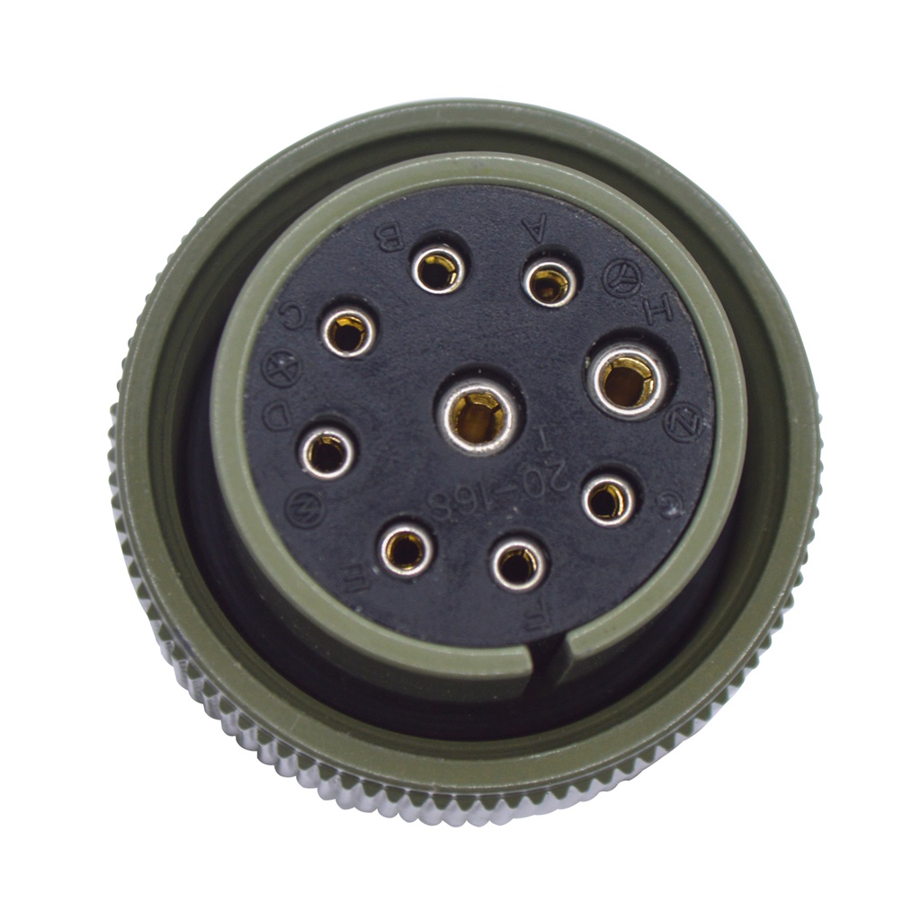 TP-MPG-9SF-2 — CONECTOR MILITAR PLIG (RECTO) 9P HEMBRA