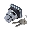 AK2-2POSR - SELECTOR C/LLAVE 2 POS C/RETORNO 30MM