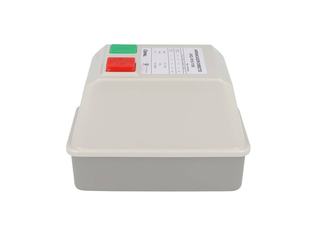 UKQ-1818-110V — ARRANCADOR MAGNÉTICO 12-18A CON CONTACTOR DE 18A BOBINA 110VCA