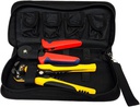 TP-H-KIT — Kit De Herramientas Pinzas Pelacables Y Pinza Crimpadora De Terminales Con Terminales Ferrules (KIT-BS)
