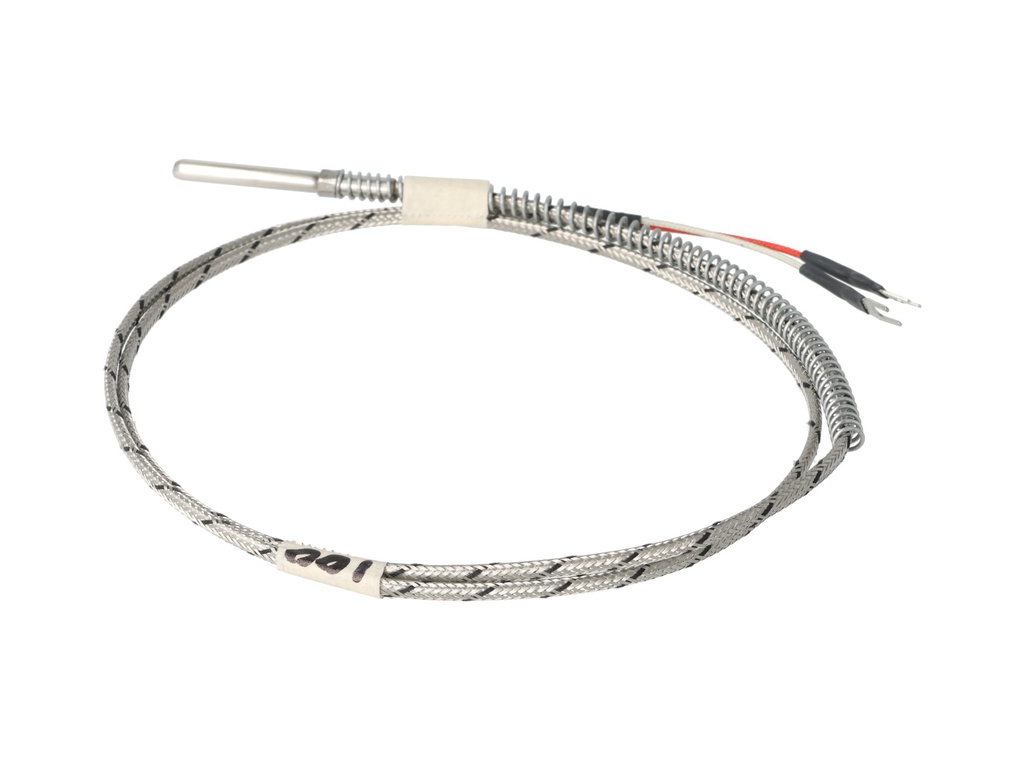 TCX-100-J — TERMOPAR TIPO J DIAMETRO 3/16 X 1 1/4 LONG.CON EXTENSION DE 1 METRO DE CABLE, MAX. 500°C