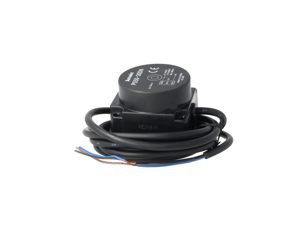 PS50-30DN— SENSOR INDUCTIVO NPN, NA, SENSADO DE 30MM, 10-30VCD