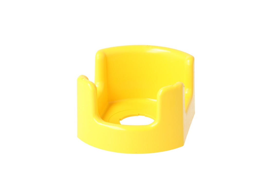 SA-EG2 — GUARDA DE PROTECCION PARA PULSADOR DE EMERGENCIA GRANDE, COLOR AMARILLO, DIMENSIONES D80mmx D22.5mm x 38.5mm