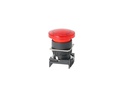S16BR-H1R — BOTON PULSADOR ROJO 16MM TIPO HONGO