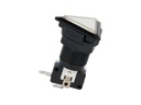 TP-TSWT — SWITCH TRIANGULAR BLANCO 39X39X39 LED 12/5VCD CON MICROSWITCH INTERCAMBIABLE