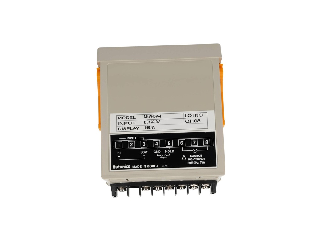 M4W-DV-4 — VOLTIMETRO  CD  PANEL.31/2 DIG,0-199.9