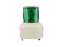 MSGS-110-1G — TORRETA INDUSTRIAL 125mm 110VCA (VERDE) CON SIRENA, MELODIA, 2TONOS, GIRATORIA