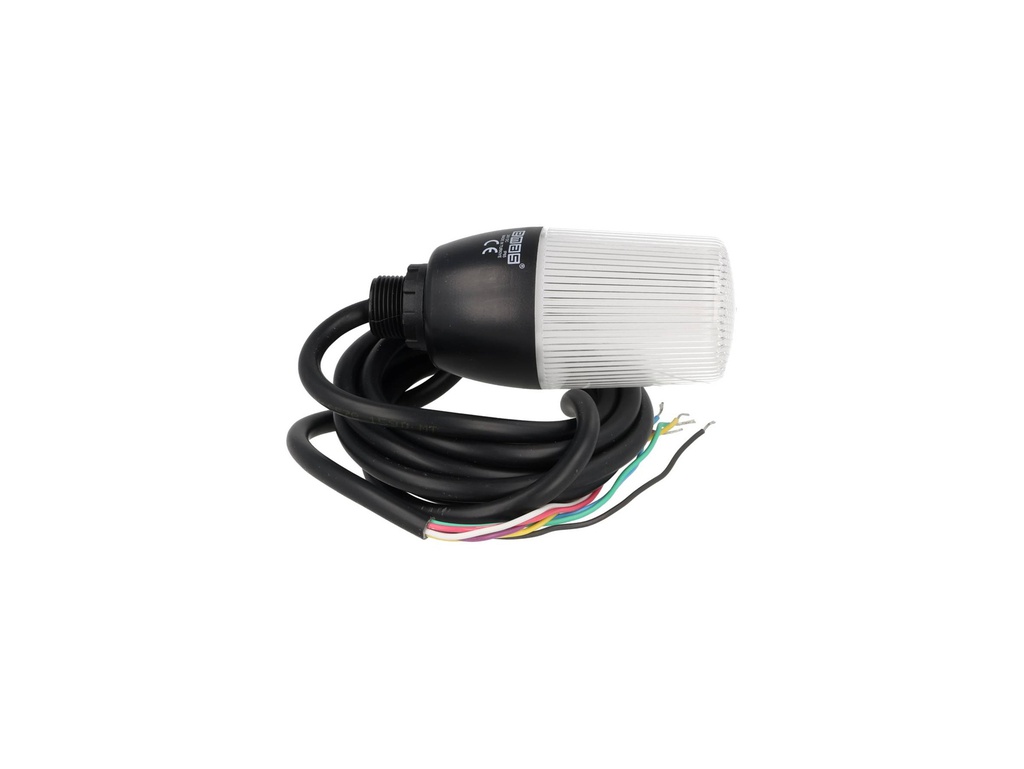 IF5P024ZM05-2 — TORRETA 50mm 24VCA/CD LED MULTICOLOR (5COLORES) MONTAJE DIRECTO EN TABLERO, CON BUZZER 90dB, VERSIÓN PARA PLC