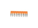 JX6/10 — PUENTE DE 10 POLOS P/CLEMA CX6 Y CXG6, 0